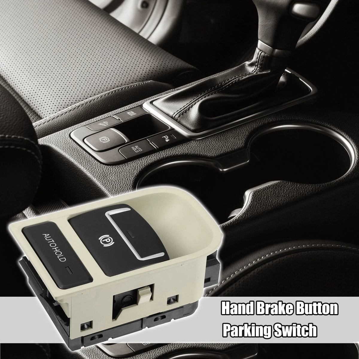 Hand Brake Button Parking Switch for Volkswagen Tiguan (2009–2018) 5N0927225A