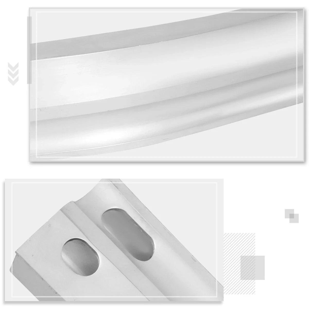 Rear Bumper Reinforcement Impact Bar for Toyota Highlander (2004–2007)