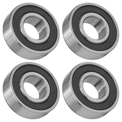 Set of 2 Celox 6204-2RS Rubber Sealed Ball Bearings for BR113 - MD