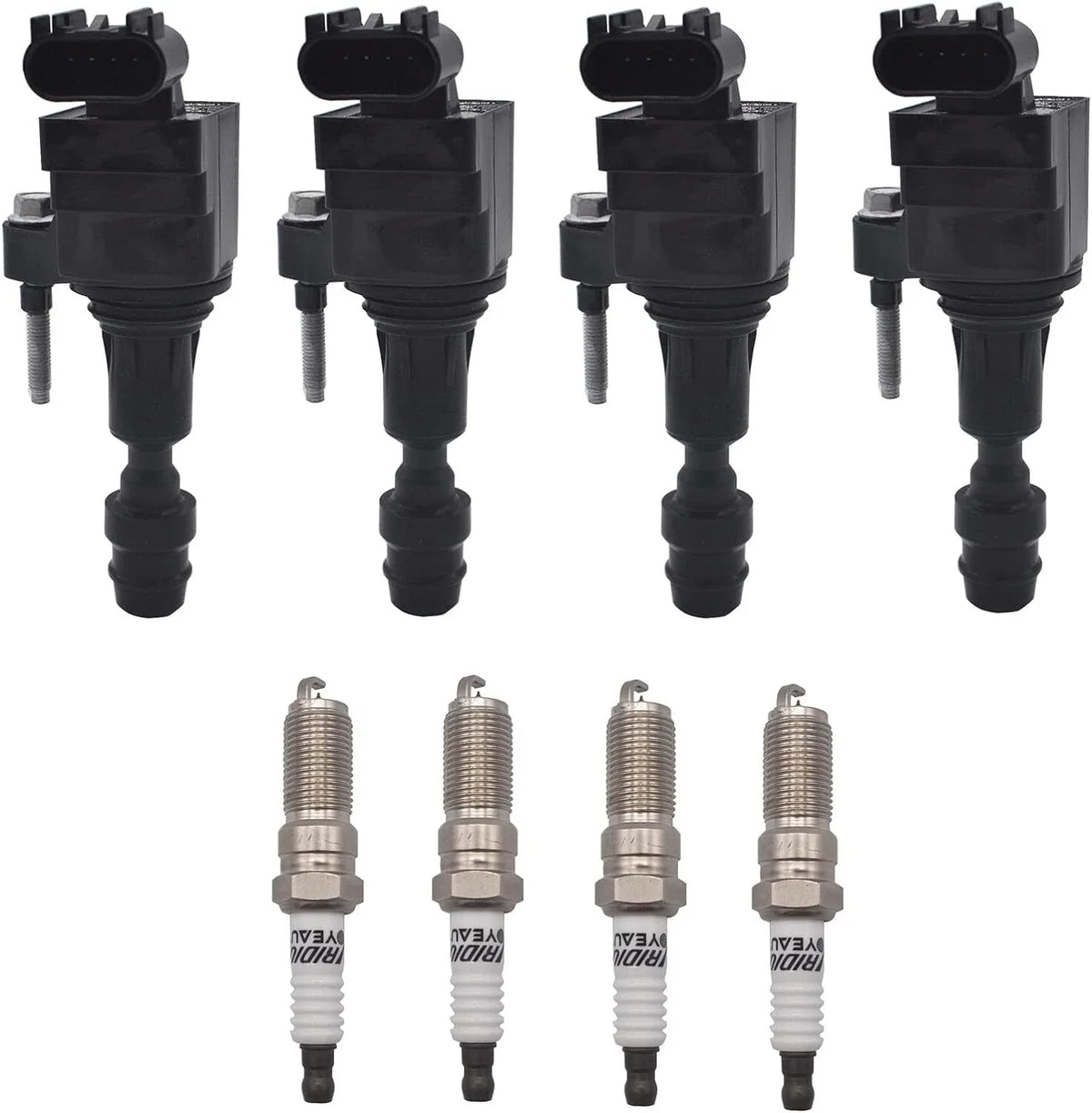 Ignition Coil and Spark Plug for Chevy Equinox Buick Regal Saturn GMC 2.4L (2005–2010)