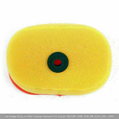 Air Intake Filter Cleaner for Suzuki DR250R (1998–2000) DR-Z250 (2001–2009) 13780-13E00 T9