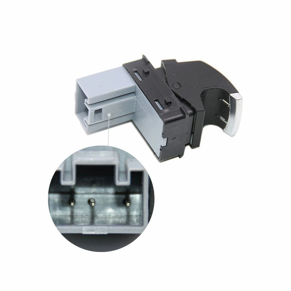 Chrome Passenger Window Switch for VW Golf Jetta MK5 MK6 Passat CC Tiguan (2006–2014) - 5ND959855, 5K0959855