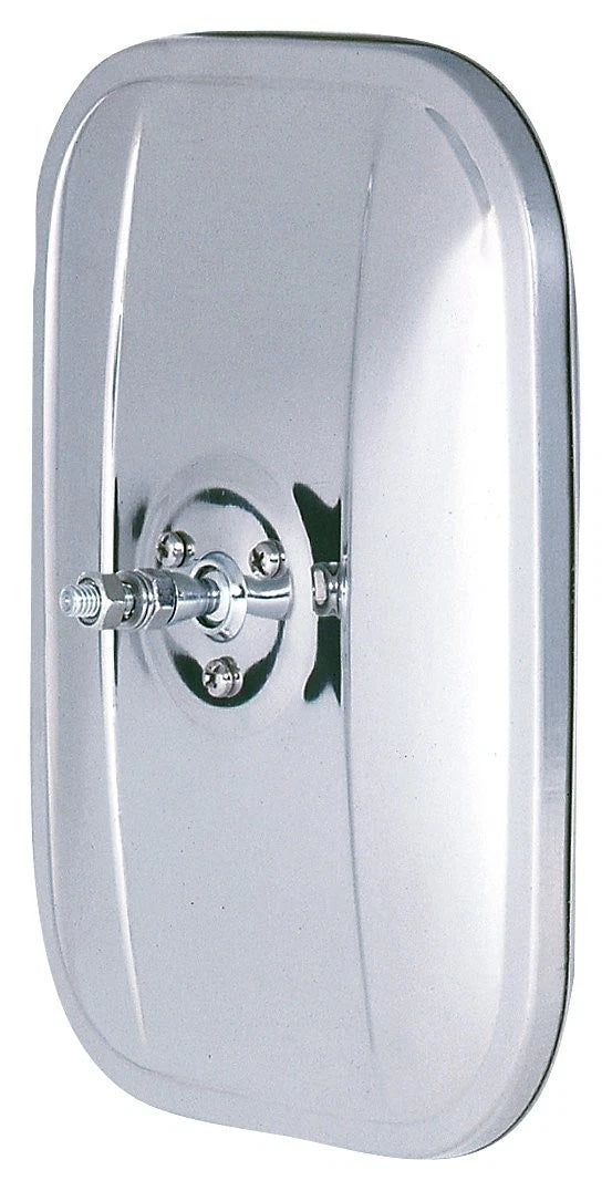 Driver Side Mirror Head for Universal Fit (5" x 7") Silver