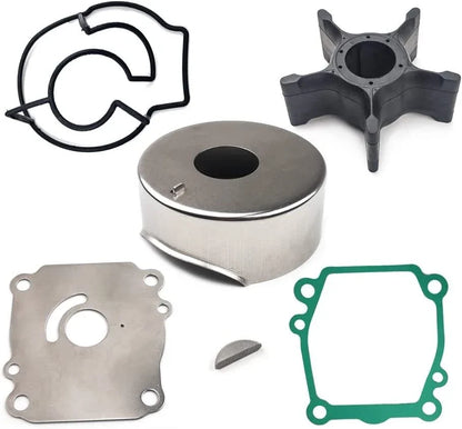 Water Pump Impeller Kit for Suzuki Outboard DF90 DF100 DF115 DF140 (17400-92J21)
