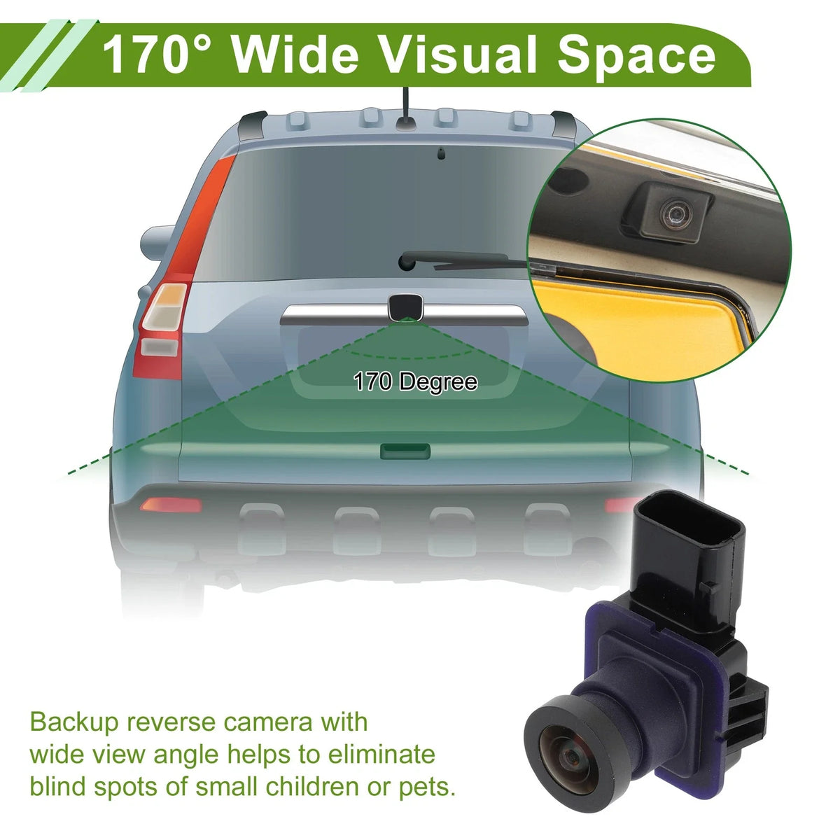 Rear View Backup Camera for Ford Escape (2013–2017) No.DV4T19G490A