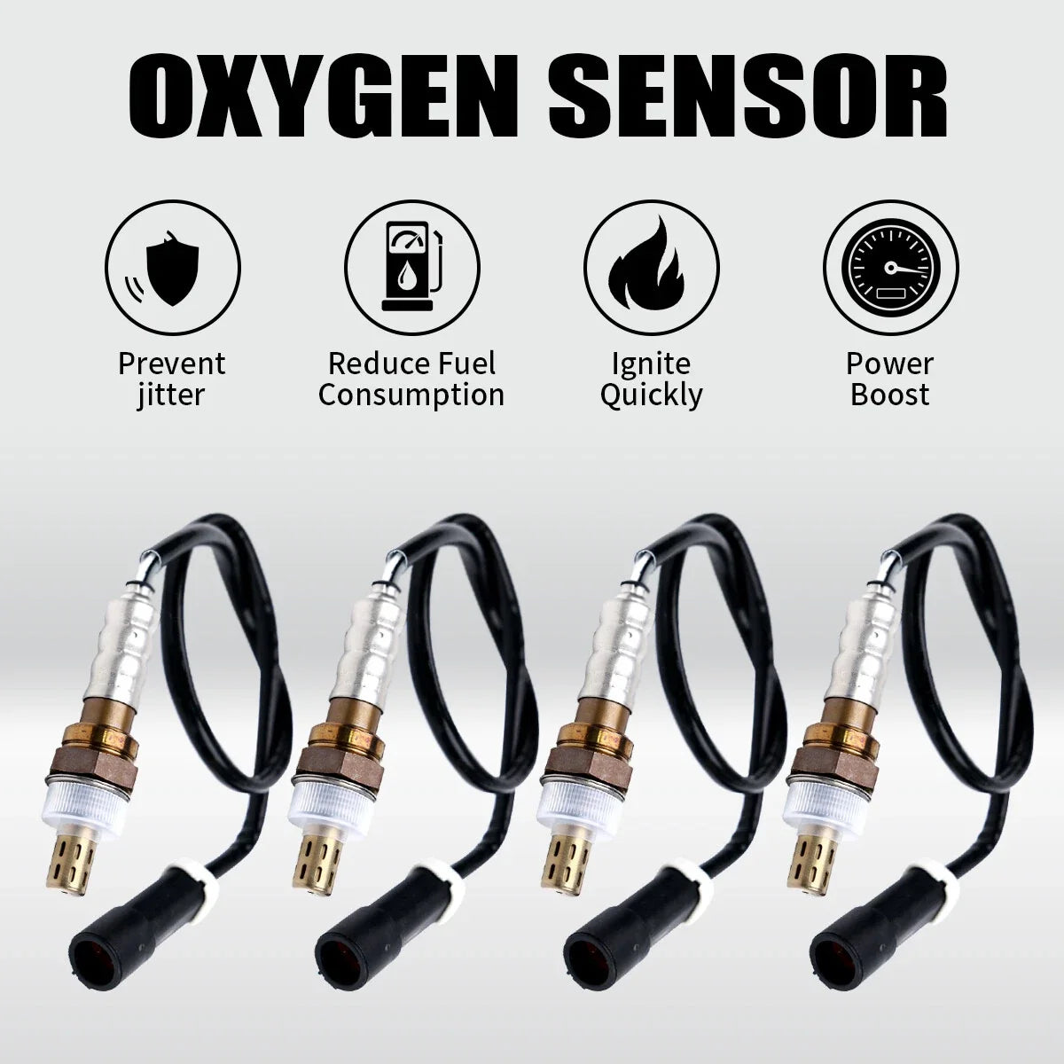 Set of 4 O2 Oxygen Sensors 234-4045 for Ford Crown Victoria (1998–2011)