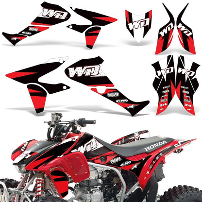 ATV Graphics Decals Stickers for Honda TRX450R (2004–2016)