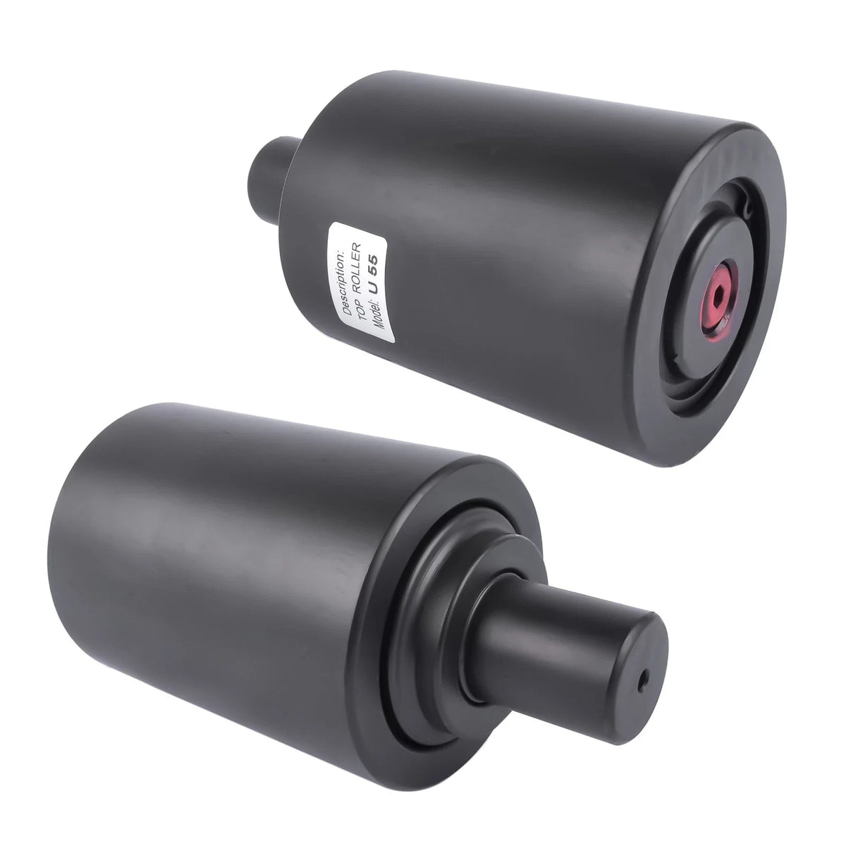 Set of 2 Carrier Roller Top Rollers for Kubota KX161-3 KX161-3S KX057-5 U55-4
