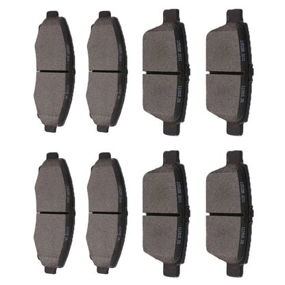 Front Rear Brake Pads for Honda Ridgeline, Acura TL (2009–2014)