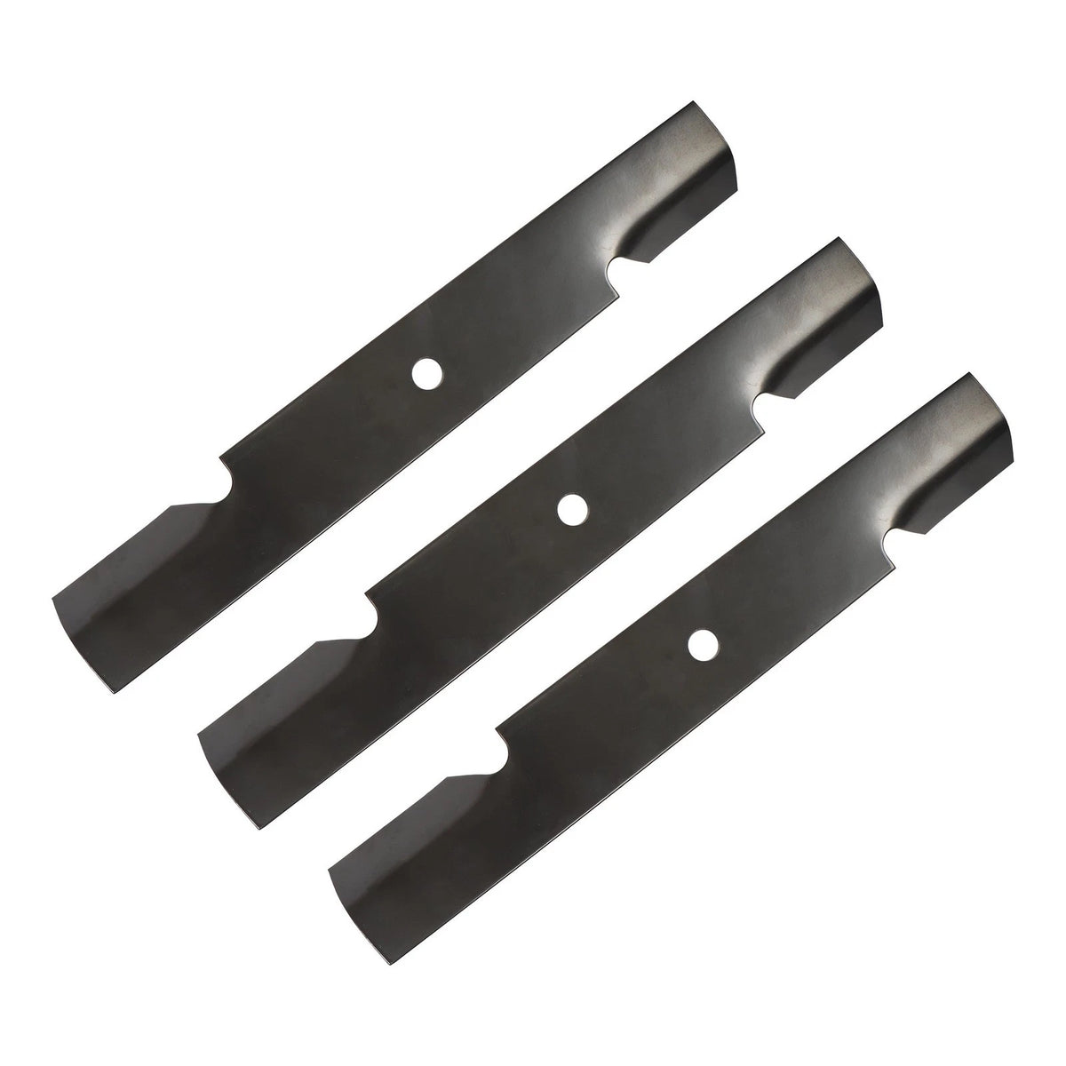 3 PK Black Blades for Scag 52" (No Known Part Numbers)