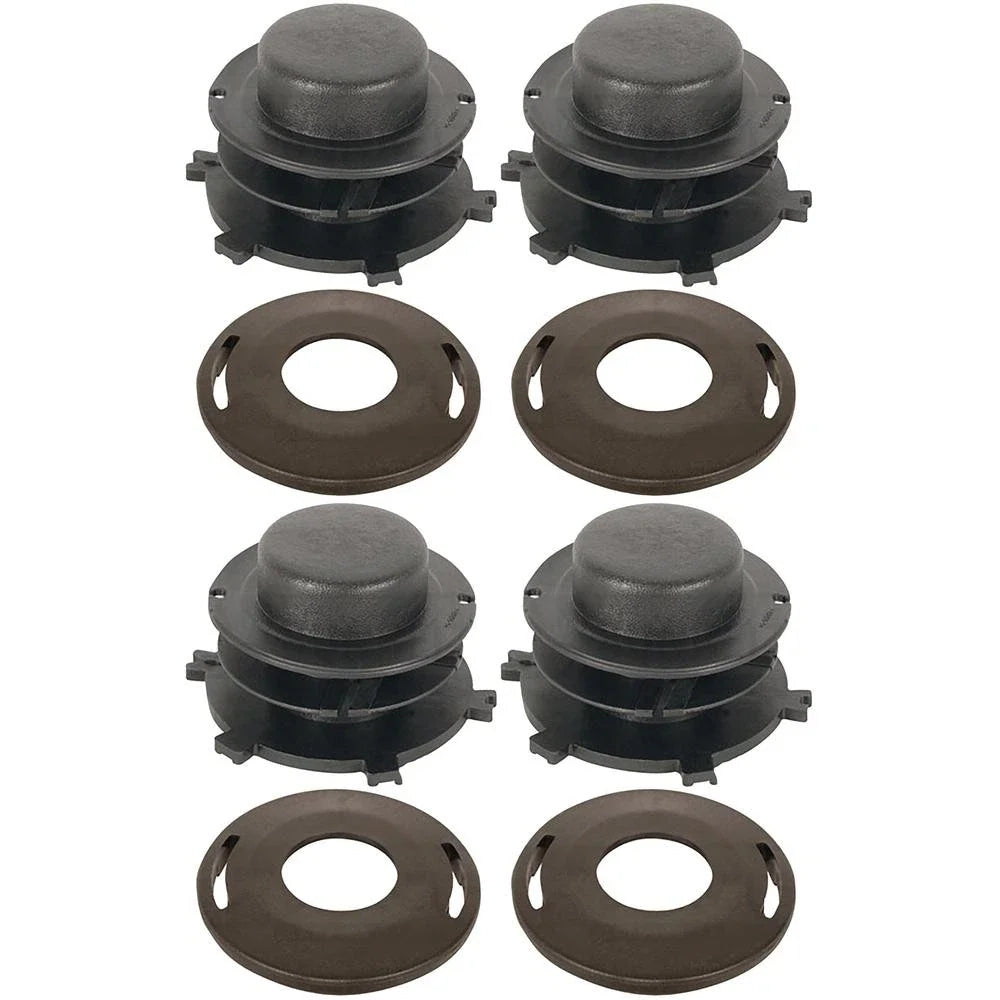4X Trimmer Head Spool & Cap Cover for Stihl (Replaces 4002-713-3017)
