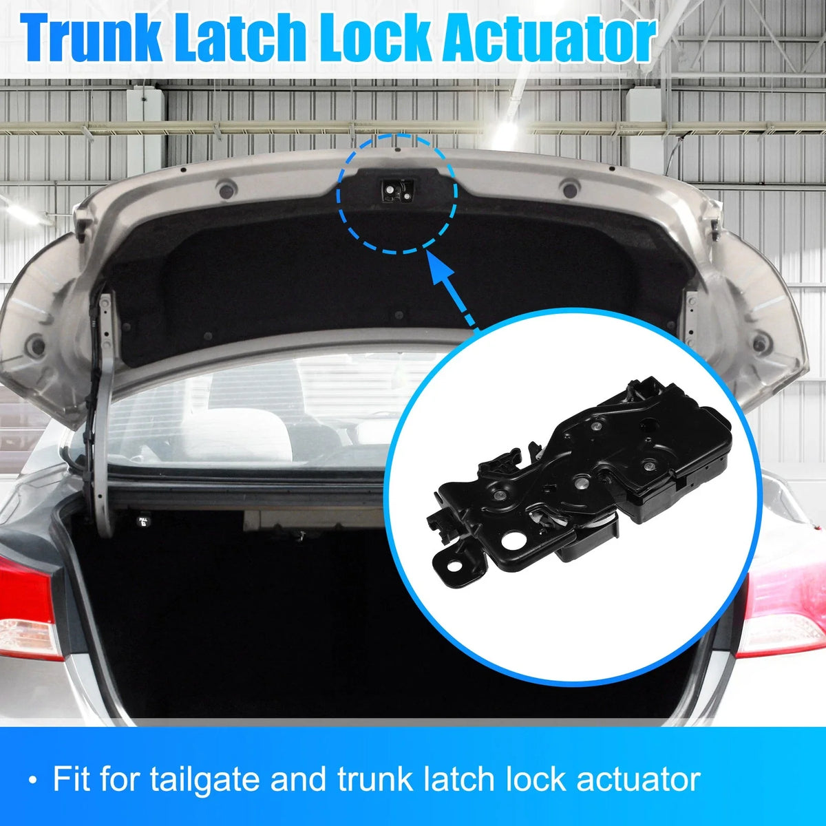 Rear Trunk Tailgate Door Lock Actuator for BMW X3 X4 X5 X7 (2018–2023)