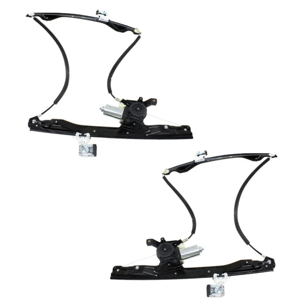 Set of 2 Window Regulators for GMC Envoy (2002–2009) GM1350145, GM1351145