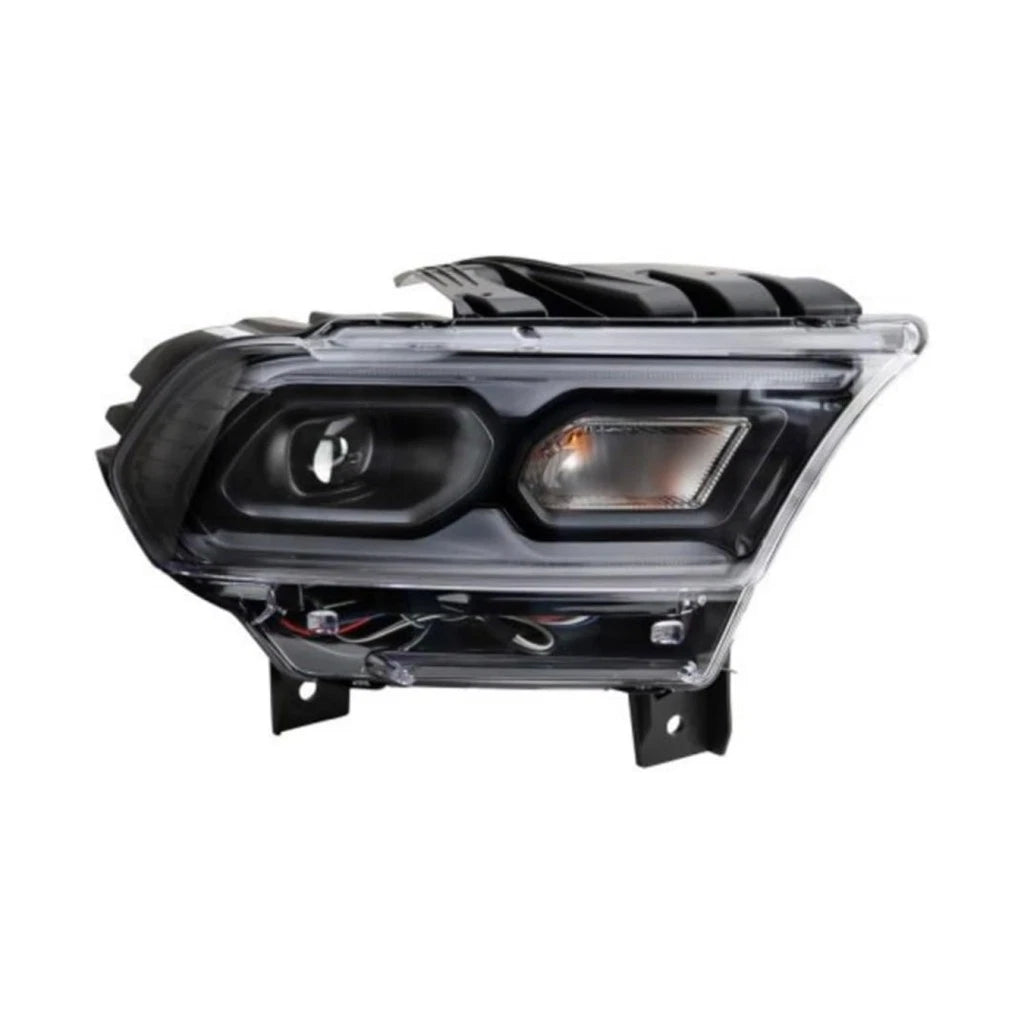 Passenger Side Headlight for Dodge Durango (2021–2024) CLX-M0-20-19287-00-CL360A50, CH2503344, LED, Clear, Black Trim