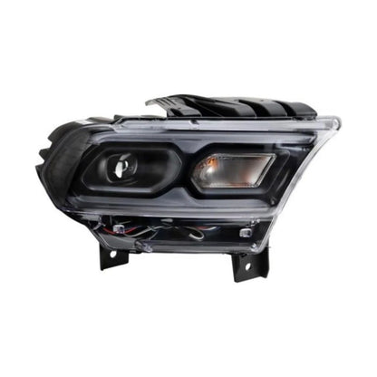 Passenger Side Headlight for Dodge Durango (2021–2024) CLX-M0-20-19287-00-CL360A50, CH2503344, LED, Clear, Black Trim