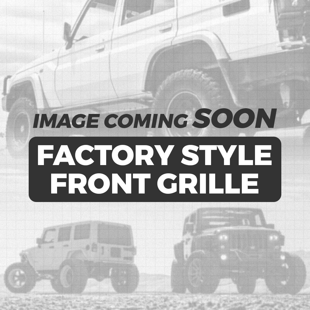 Front Upper Grille for Ford Expedition (2003–2006) w/ Badge Slot