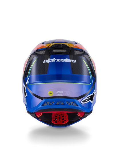 Supertech Helmet for Alpinestars Offroad (X-Large, Blue Red Yellow Fluo)