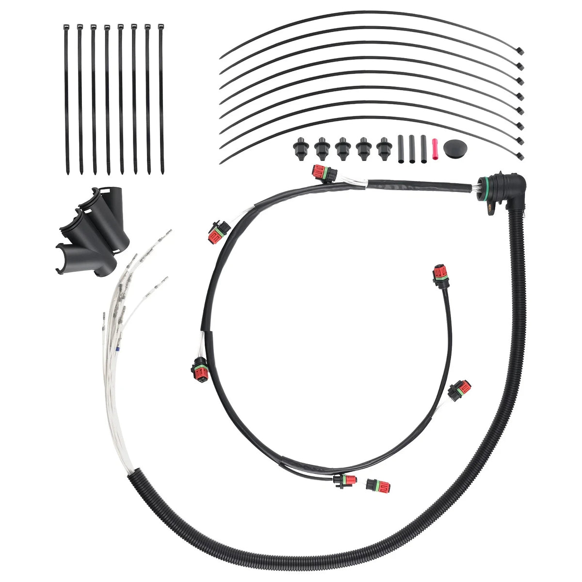 Engine Injector Wire Harness Kit for Volvo D13 FM Truck (2005–2019) 22248490