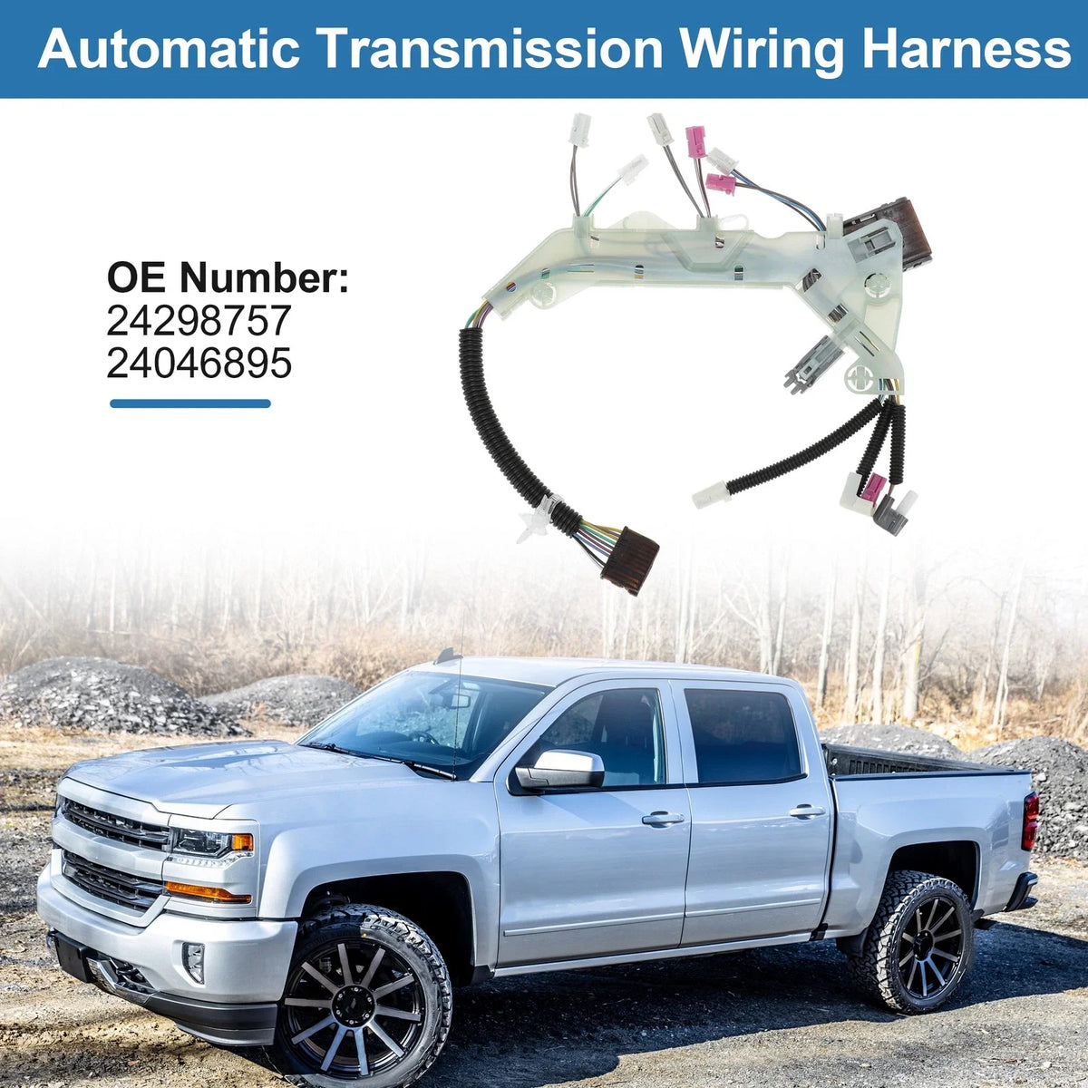 Automatic Transmission Wiring Harness for Chevy Silverado (2015–2018) 24298757