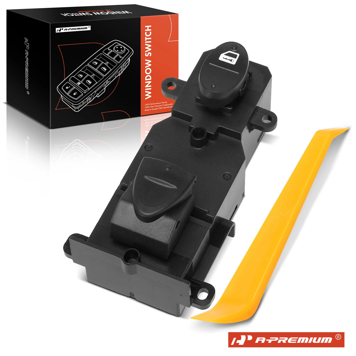 Front Right Power Window Switch for Honda Civic (2006–2011) 1S10330, 35760SNAA12ZA, 35760SNAA14ZA