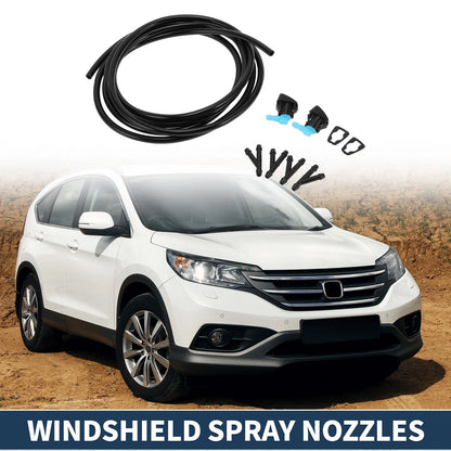 Set of 2 Front Windshield Washer Nozzles for Ford Focus (2012–2018)