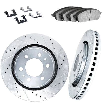 Brake Rotor Set Front for GMC Yukon (2007–2020) ALX-PAU-DF-7412-48036-CLA7