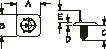 Surface Mount Locking Lift Ring for Sea Dog (221831-1)