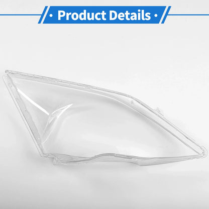 1 Pcs Headlight Lens Cover for Honda CR-V (2007–2011) PC Clear