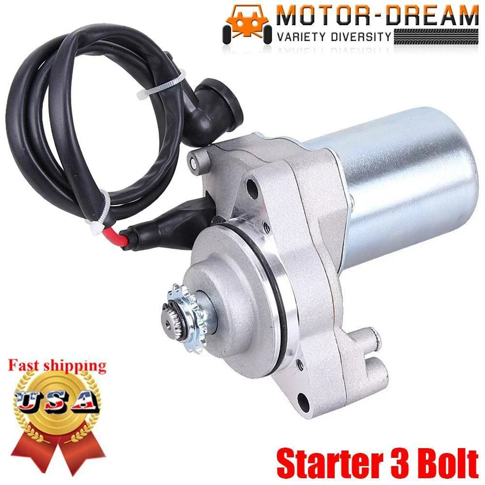 Starter Motor for Chinese 50CC 70CC 90CC 110CC 125CC ATV Dirt Bike (3 Bolt)