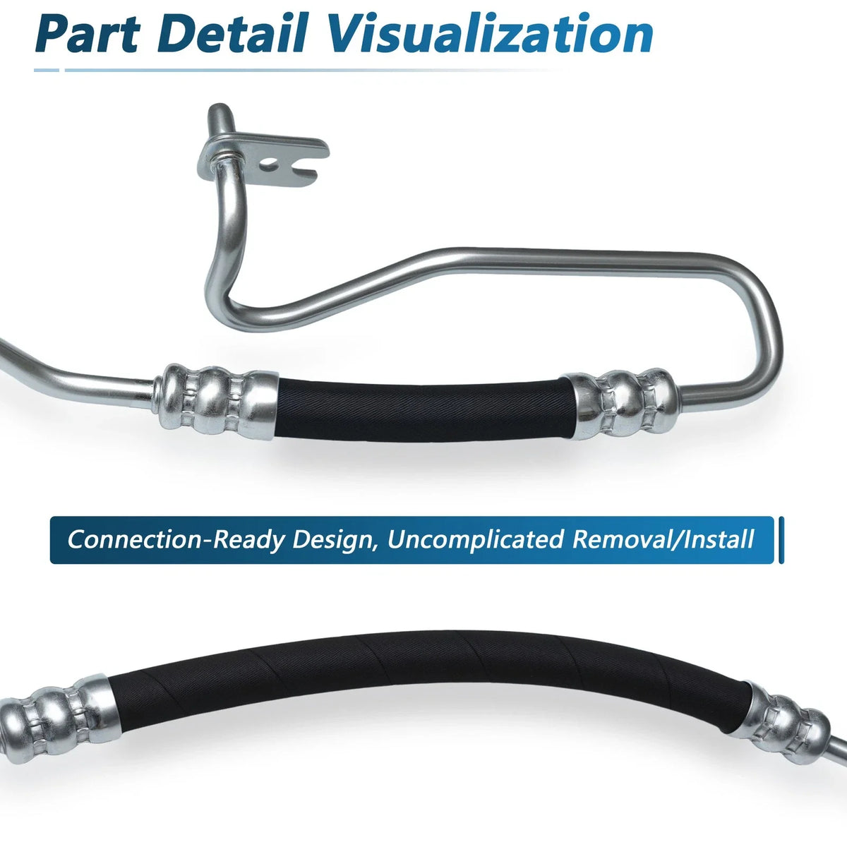 Power Steering Pressure Hose for Ford Transit Connect (2002–2013) 22855328
