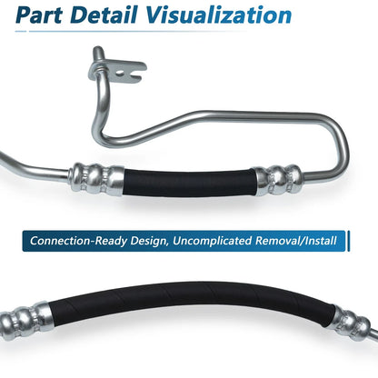 Power Steering Pressure Hose for Ford Transit Connect (2002–2013) 22855328