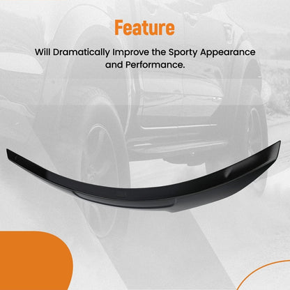 Rear Trunk Spoiler for Infiniti Q60 (2017–2022) Black