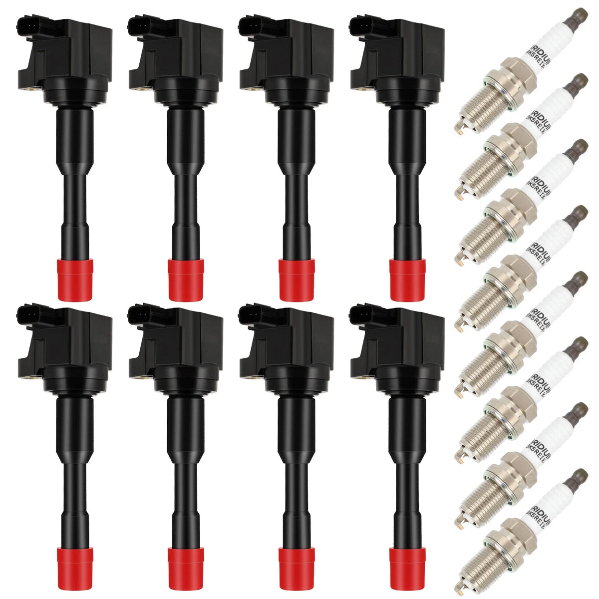 Set of 8 Ignition Coils & Spark Plugs for Honda Civic Hybrid L4 1.3L