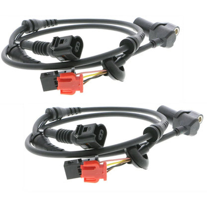Set of 2 ABS Speed Sensors for Volkswagen Audi Passat S6 A6 (2000–2004)