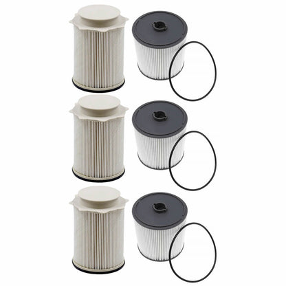 3X Fuel Filter for Ram 3500 6.7L (2019–2020) 68157291AA, 68436631AA