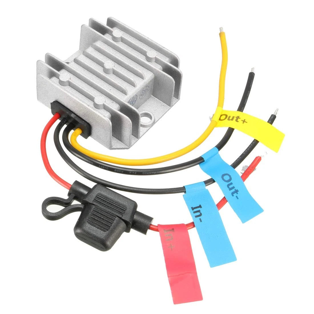 Power Voltage Converter DC 12V/24V to 6V 10A 60W Waterproof