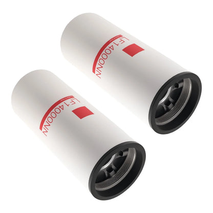 2X Oil Filter for Cummins ISM X15 QSM (LF14000NN, ELF7900, PH8691, DBL7900)
