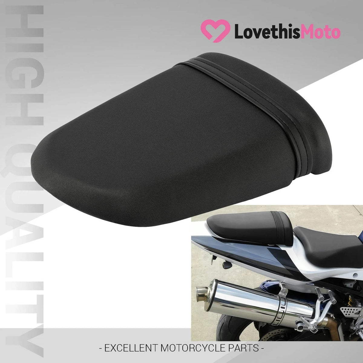 Rear Pillion Passenger Seat for Suzuki GSXR 1000 (2003–2004)