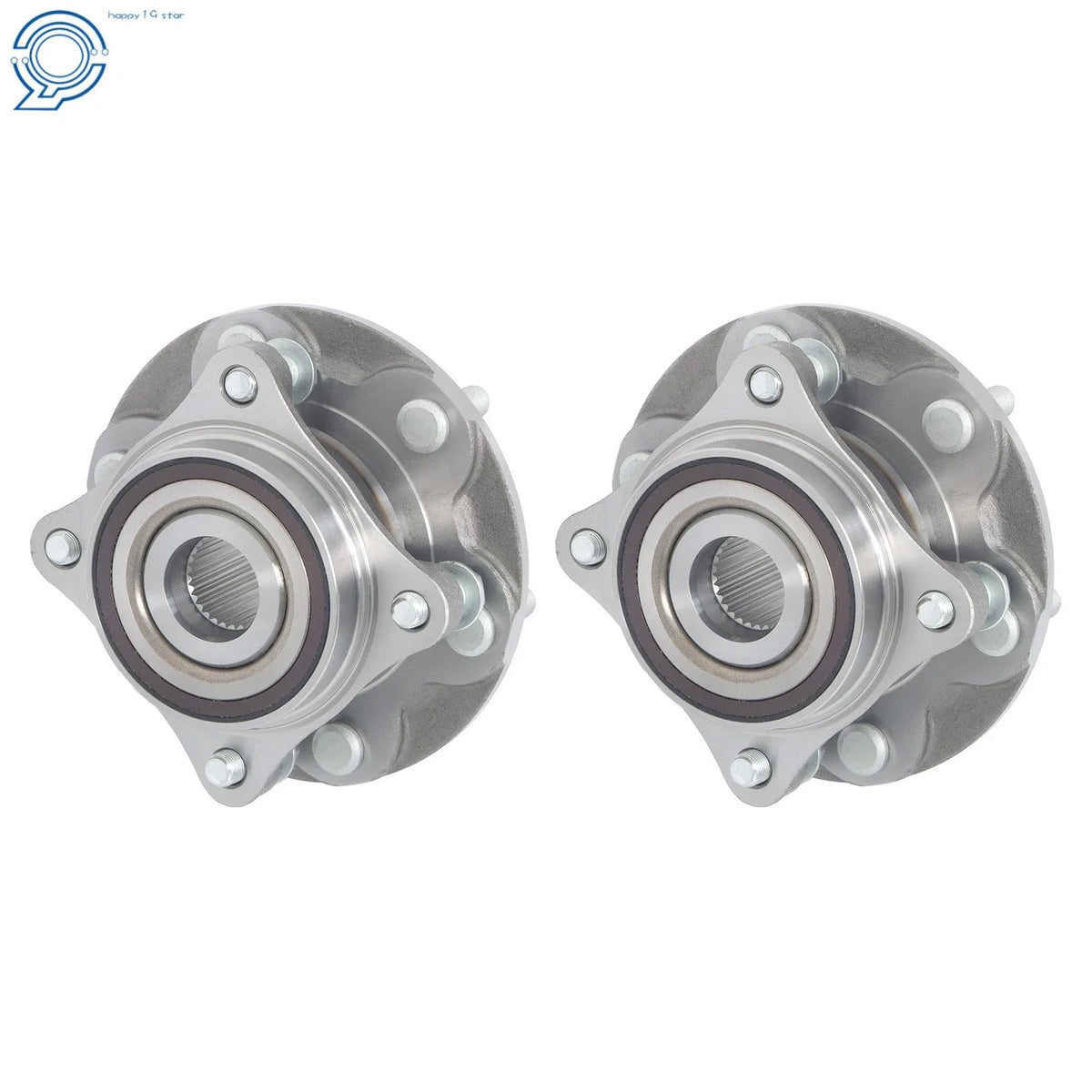 2X Front Wheel Hub Bearing Assembly for Toyota 4Runner Tacoma (2003–2021)