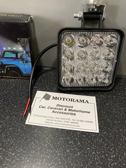 Extra Bright LED Work/Reversing Lamp for Various Vehicles (SLIMSLED)