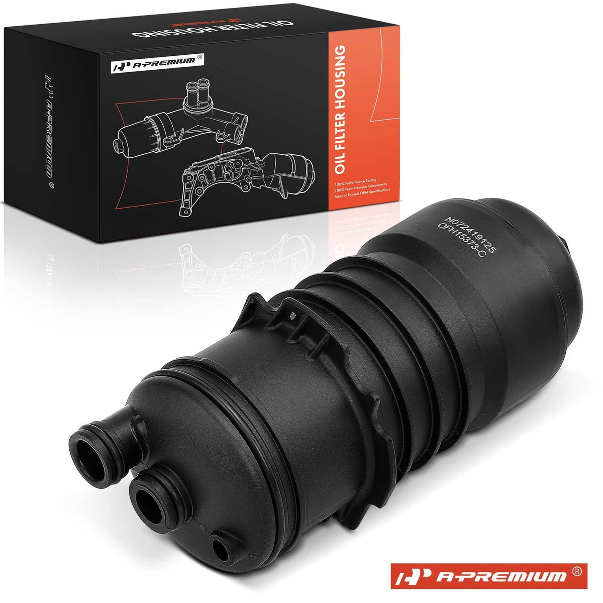 Oil Filter Housing for Audi A4 A5 A6 A7 A8 Q5 Q7 VW Touareg Phaeton (057115373B)