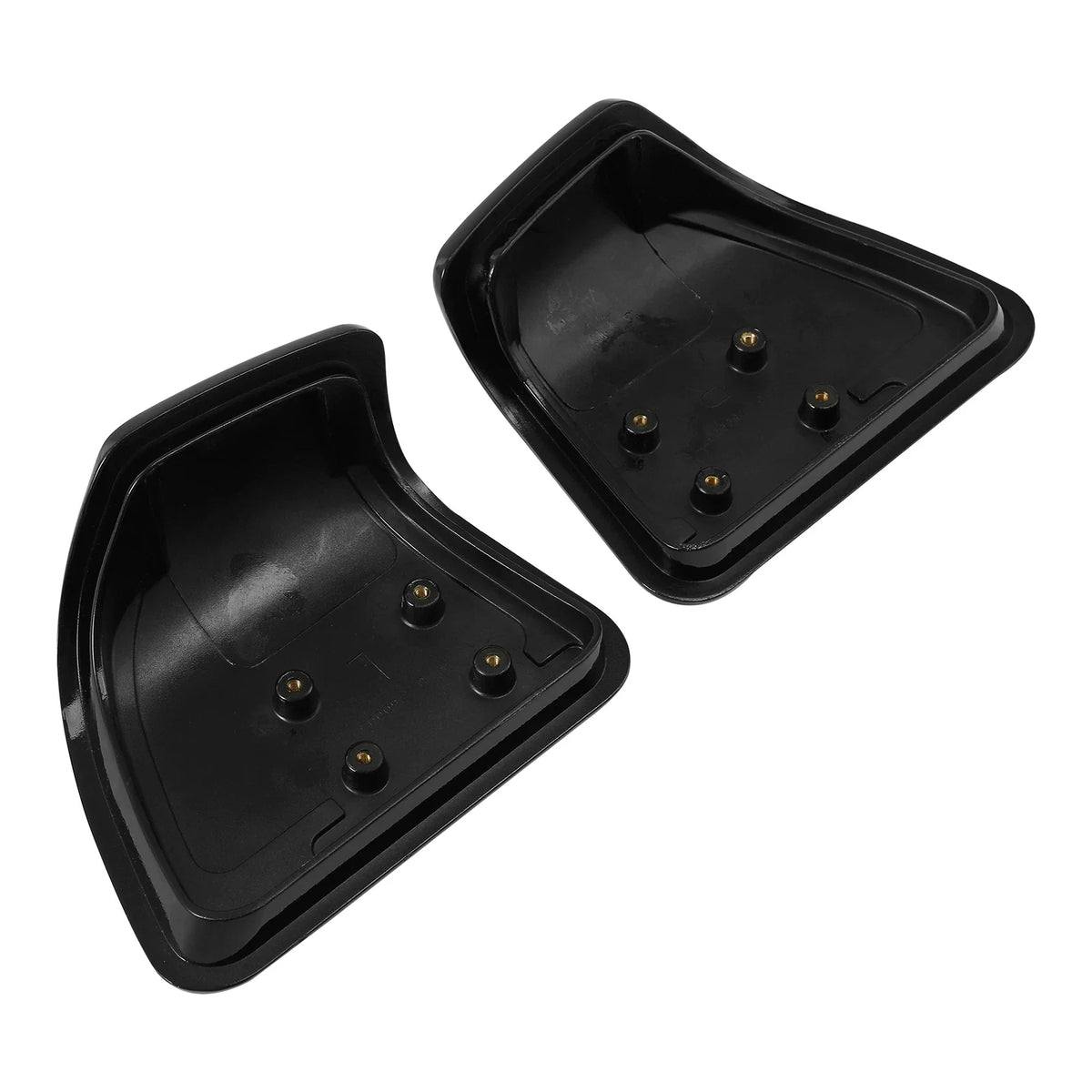 Vivid Black Inner Fairings Glove Box Doors for Harley Road Glide (2015–2024)