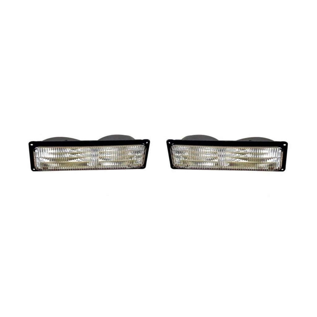 Pair Turn Signal/Parking Light for GMC K1500/K1500 Suburban (1999) MLX-PAIR-SHE900-123QL-CL360A56, GM2520128