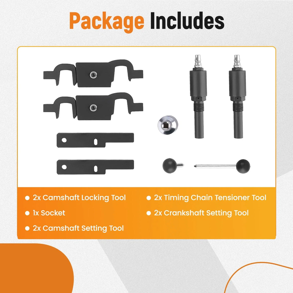 Camshaft Timing Tool Kit for Porsche Carrera 3.6L (2006–2011)