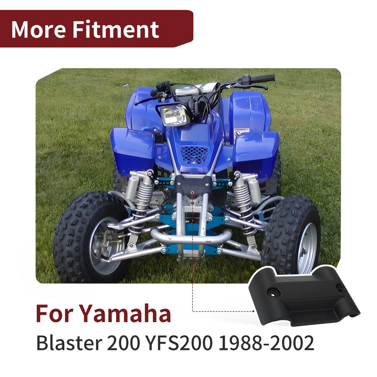 Front Bumper Cover Guard for Yamaha Blaster 200 YFS200 (1988–2002)