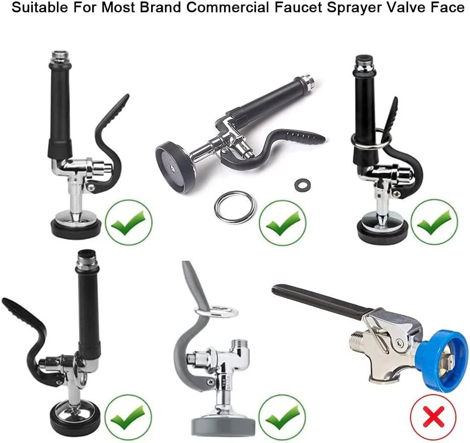 Spray Valve Repair Kit for Pre-Rinse Spray Face and Bumper (1.42 GPM)