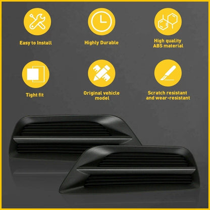 Set of 2 Fog Lamp Covers for Accord Sedan (2013–2015) 71102T2AA00 Black Right & Left