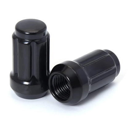 Set of 20 M12x1.5 Black Spline Lug Nuts for Honda Accord CRV Civic