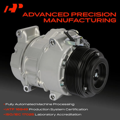 A-Premium AC Compressor with Clutch for Toyota Sienna Venza (2007–2010) 158366, 883200806084, 88320442120, CO10856C
