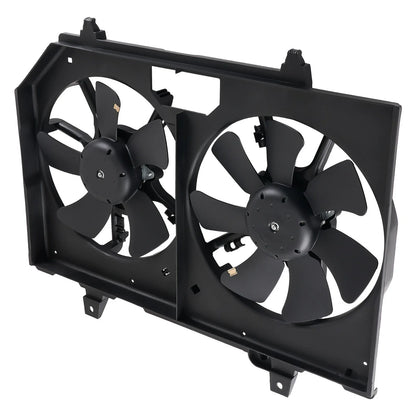 Dual Cooling Fan Shroud for Nissan X-Trail (2004–2013) 214818H31A 621908 4Pin 240W